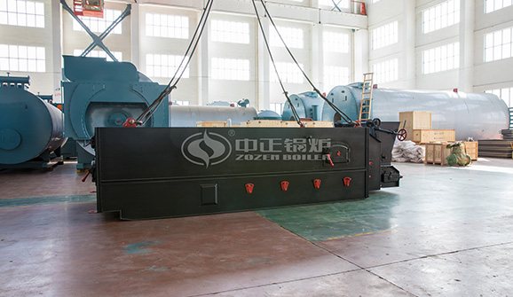 中國農(nóng)大涿州科技園7MW WNS系列燃?xì)鉄崴仩t項目