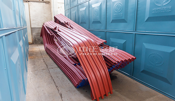 泰國600萬大卡YQL系列燃?xì)饬⑹綄?dǎo)熱油鍋爐項目